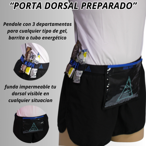 Porta Dorsal Azul - Imagen 3